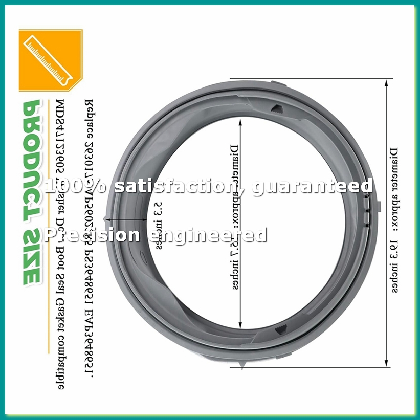 Boots - MDS47123605 洗濯機ドアブーツガスケットゴムシール交換用 WM3470HVA WM3470HWA WM3570HVA WM3770HWA-A09G対応