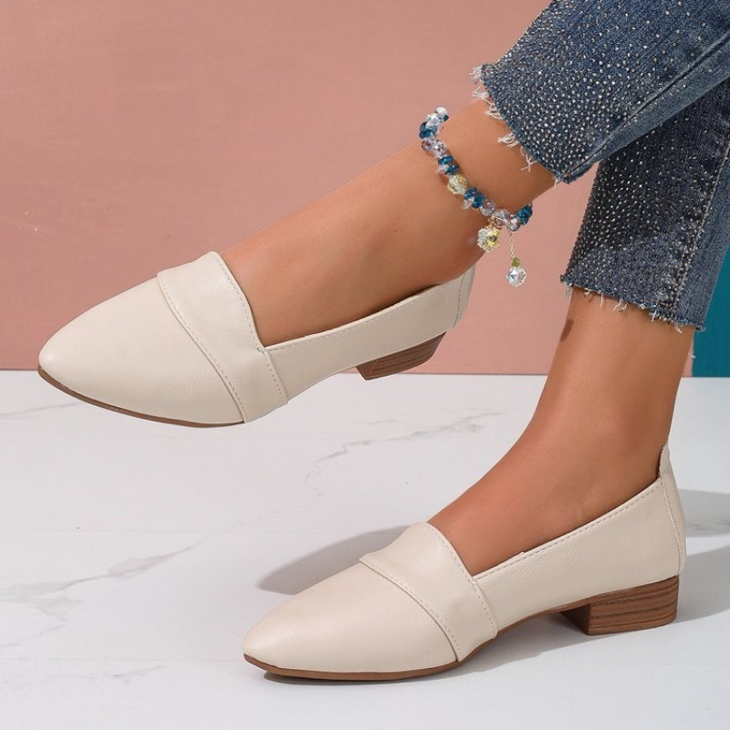 スリッポンシューズ レディース フラットシューズ 無地 ポイ - Women'S Shoes のレビューと価格