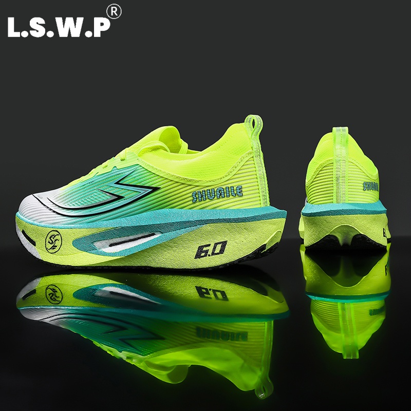 メンズカジュアルスポーツシューズ、ユニセックスのカーボンプレ - Carbon Plate Marathon Racing Shoes のレビューと価格