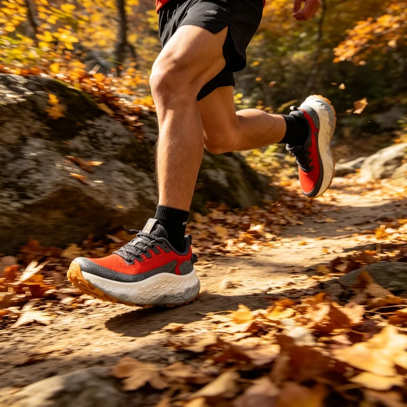 通気性があり、滑りにくく、ランニングやスポーツに適したアウト - Anti Slip Trail Running Sneakers のレビューと価格